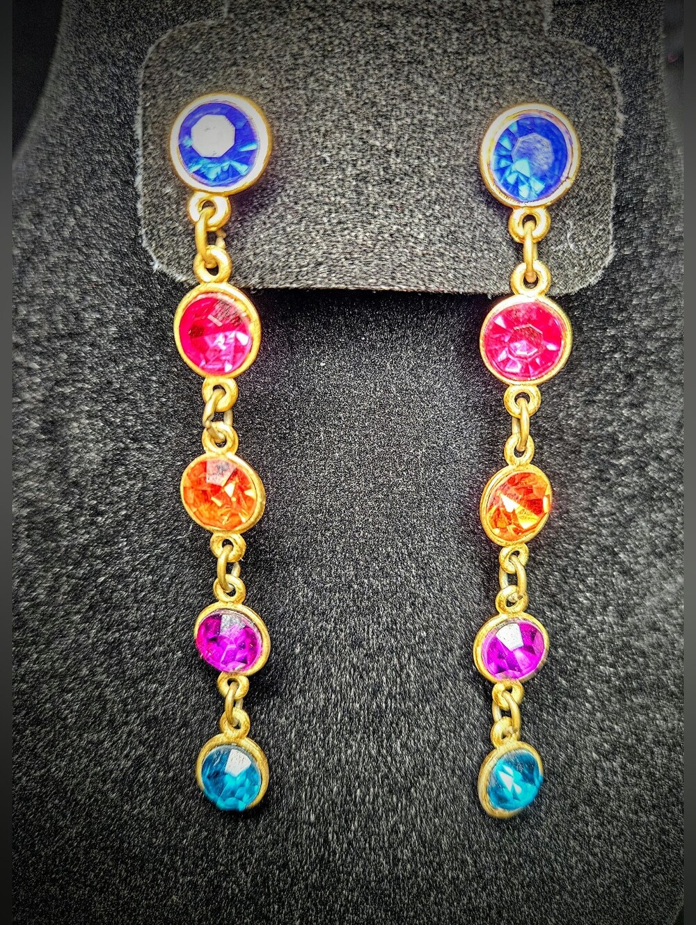 Crystal Dangle Earrings